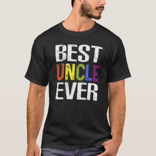 T-shirt Homme Meilleur Oncle Jamais Tee Lgbt De Niece Neph