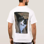 T-shirt homme mignon chat (Dos)
