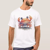 T-shirt homme mignon crabe (Devant)