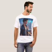 T-shirt "Homme moderne, style intemporel" (Devant entier)
