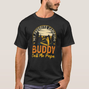 T-Shirt Homme Mon Meilleur Copain De Camping Appel
