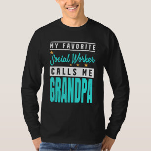 T-Shirt Homme Mon Travailleur Social Préféré M'app