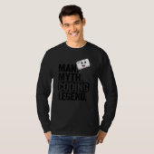 T-shirt Homme Myth Coding Legend Coder Papa Geek Ordinateu (Devant entier)