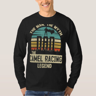 T-shirt Homme Mythe Légende Papa Camel Racing Jockey Extra