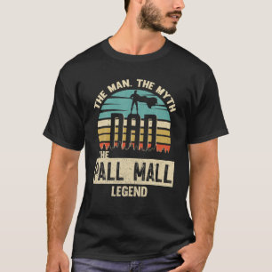 T-shirt Homme Mythe Légende Papa Pall Mall Joueur Extraord