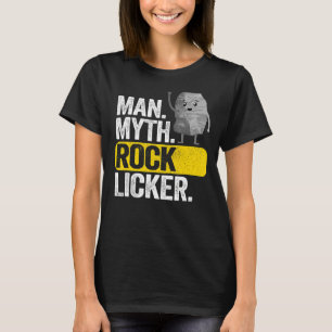 T-shirt Homme Mythe Rock Licker Papa Grand-père Géologie P