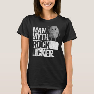 T-shirt Homme Mythe Rock Licker Papa Grand-père Géologie P