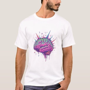 T-shirt Homme Neurodivergent Cyberpunk