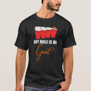 T-shirt Homme N'Importe Quel Trou Est Mon Objectif Jeux De