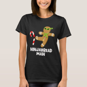 T-shirt Homme Ninjabread Amusement Ginja Coup de pied Cann