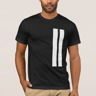 T-shirt homme noir et blanc