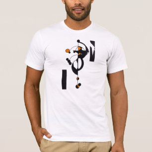 T-shirt homme Orange Geo Design