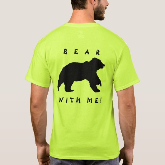 T-shirt Homme Ours With Me (Dos)