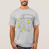 T-shirt homme ouvrier (Devant)
