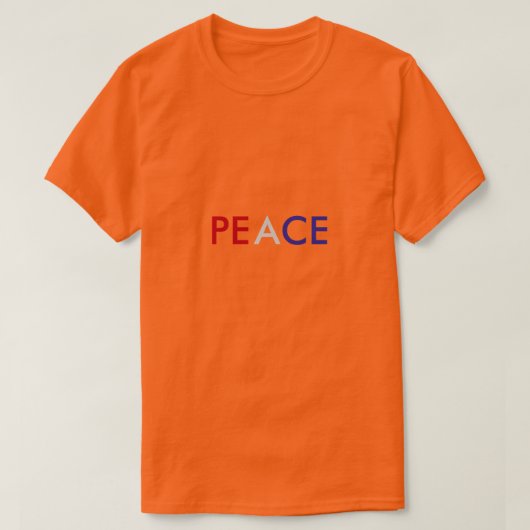 T-Shirt Homme / Paix (Design devant)