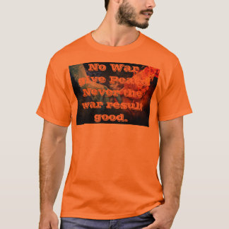 T-shirt homme Paix pas de guerre