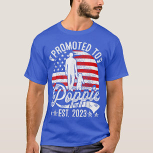 T-shirt Homme Patriotique Promu Chez Poppie Est 2023 Améri