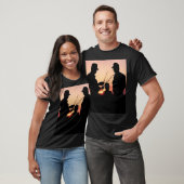 T-shirt homme paysan et couché de soleil (Unisexe)