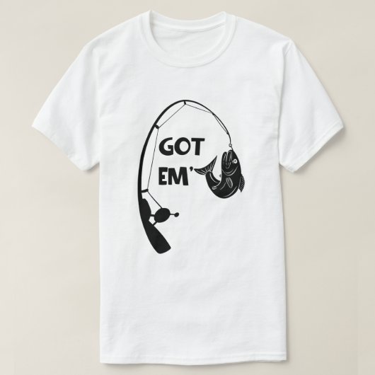 T-shirt homme pêche Em' (Design devant)