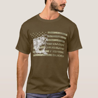 T-shirt Homme Pêche papa père2540