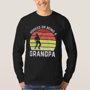 T-shirt Homme Pêcheur Grandpa Pêcheur Acclamé D'Être Un G