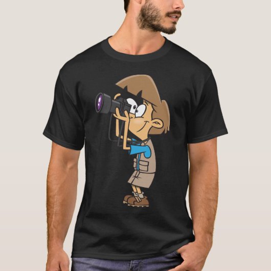 T-Shirt Homme Photographe (Devant)