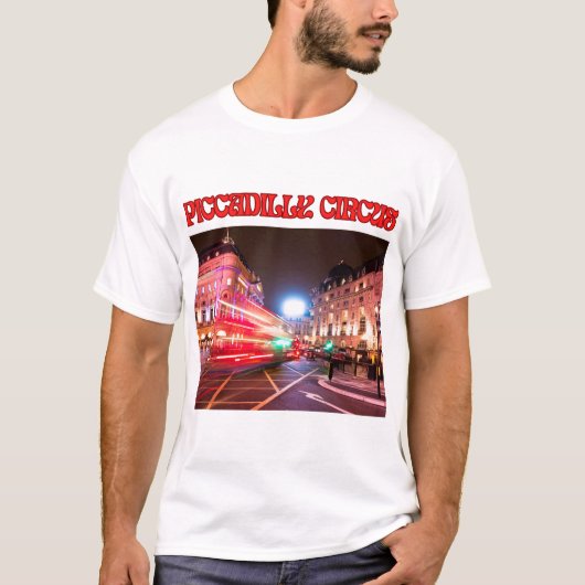 T-Shirt Homme Piccadilly Circus (Devant)