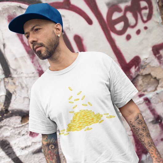 T-Shirt Homme Pièces Dorées