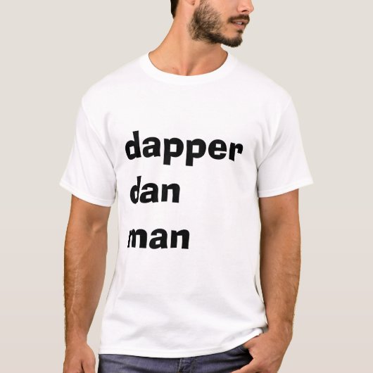 T-shirt homme pimpant de Dan (Devant)