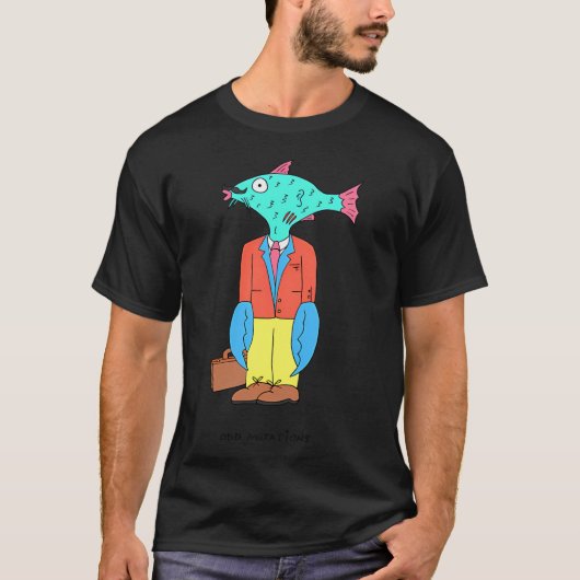 T-shirt Homme Poisson (Devant)