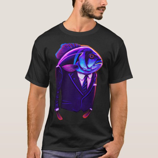 T-shirt Homme poisson (Devant)
