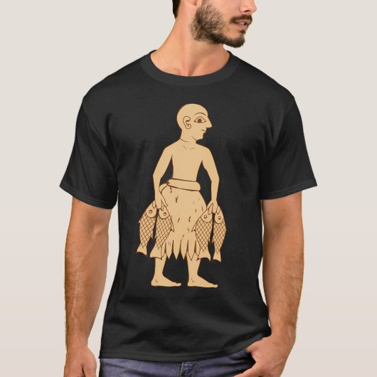 T-shirt homme poisson sumérien (Devant)