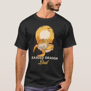 T-shirt Homme Porté Dragon Papa Reptile Lizard