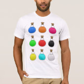 T-Shirt Homme Potions Colorés (Devant)
