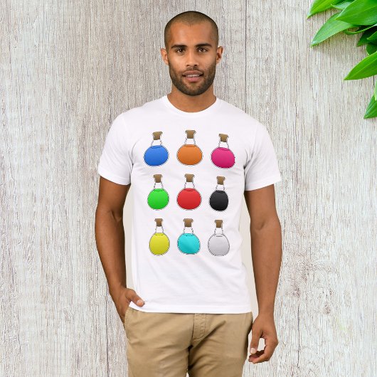 T-Shirt Homme Potions Colorés