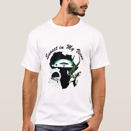 T-shirt homme pour fans africains (Devant)