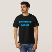 T-SHIRT HOMME PRIORITAIRE - (Devant entier)