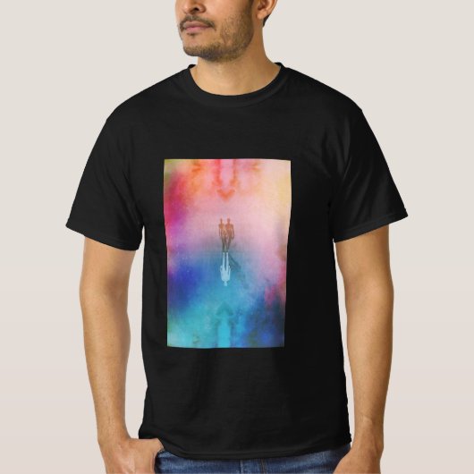 T-shirt homme psychédélique (Devant)