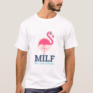 T-shirt Homme que j'aime Flamants roses