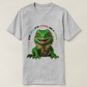 T-shirt Homme : Restez calme, restez fort, comme u (Design devant)