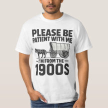 T-shirt homme rétro élégant et intelligent