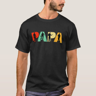 T-shirt Homme Retro Mécanique Papa Papa Mécanique