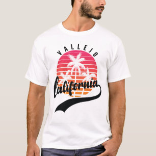 T-shirt homme Retro Sunset Vallejo, Californie