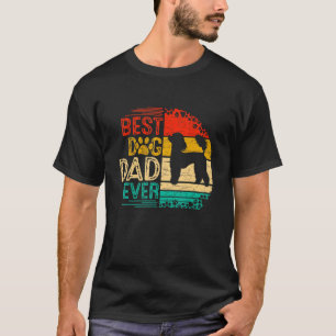 T-shirt Homme Rétro Vintage Coucher de soleil Meilleur Pèr