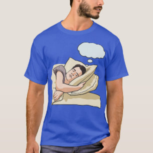 T-shirt Homme Rêver Avec Pensée Bubble Dreams