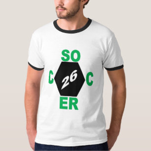 T-Shirt Homme Ringer DESIGN FOOTBALL 26