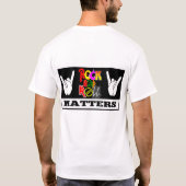 T-shirt homme Rock and Roll Matters (blanc) (Dos)