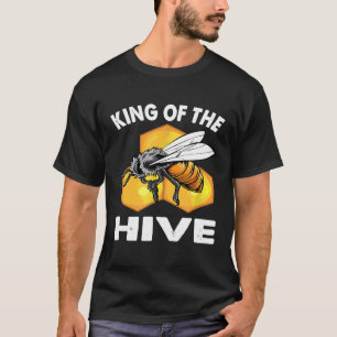 T-shirt Homme Roi De La Ruche Apiculteur Abeilles Apicultu