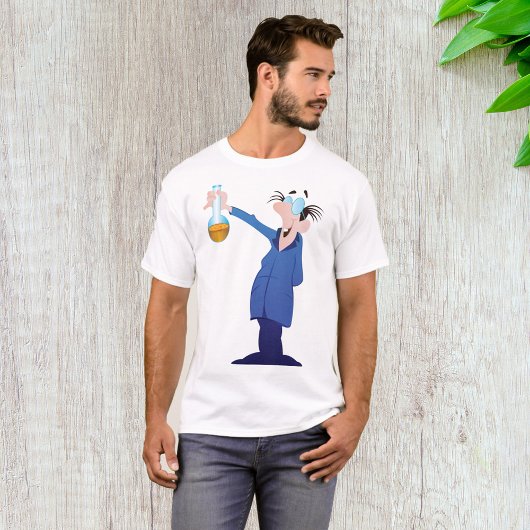 T-shirt homme scientifique fou