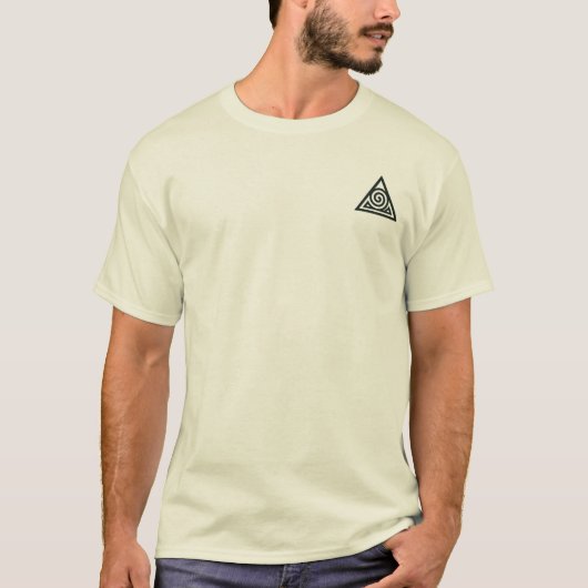 T-Shirt Homme Silence Spiral (Devant)